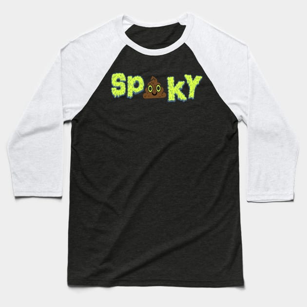 Spooky Baseball T-Shirt by technofaze